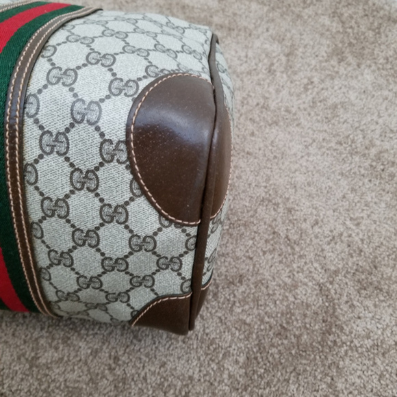 Firm Price! Vintage Gucci Early Boston with lock - Picture 7 of 9
